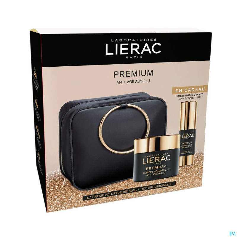 Lierac coffret premium cr volupt.50ml+yeux 15ml+tr