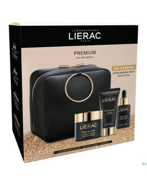 Lierac coffret premium cr soy.50ml+75ml+30ml+tr