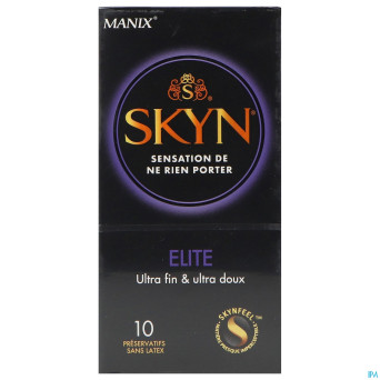 Manix skyn elite preservatifs 10