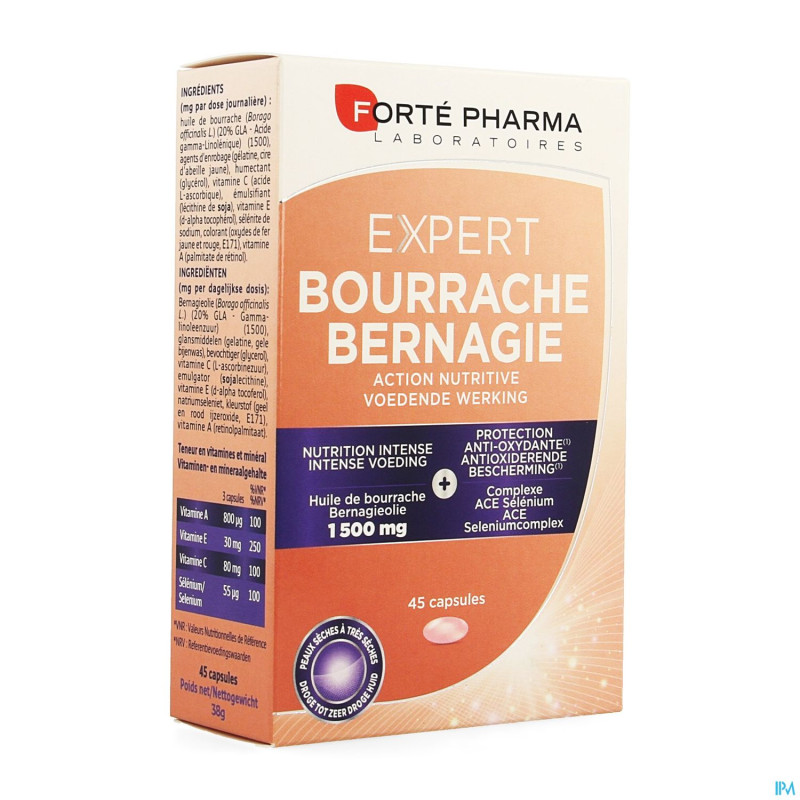 Expert peau bourrache    caps 45