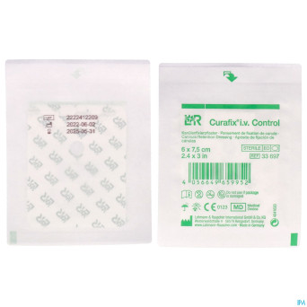 Curafix i.v. control 6x7,5cm    50