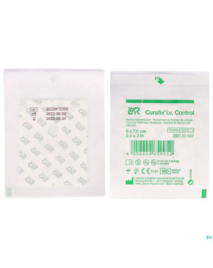 Curafix i.v. control 6x7,5cm    50
