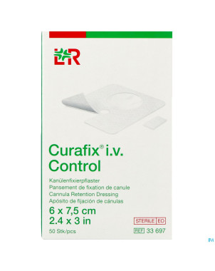 Curafix i.v. control 6x7,5cm    50