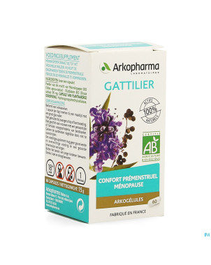 Arkogelules gattilier bio   caps 60