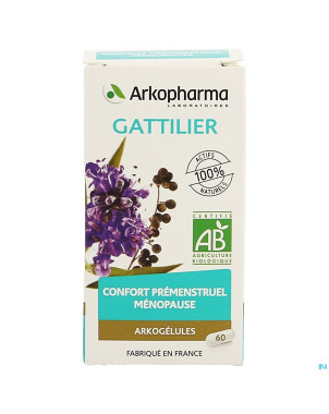 Arkogelules gattilier bio   caps 60