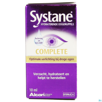 Systane complete gutt oculaires hydra    fl 10ml