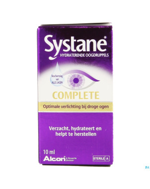 Systane complete gutt oculaires hydra    fl 10ml