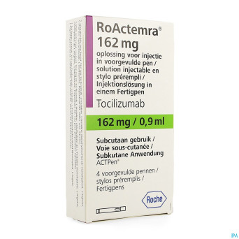 Roactemra 162mg 180mg/ml sol inj stylo prerempli 4