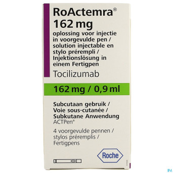 Roactemra 162mg 180mg/ml sol inj stylo prerempli 4