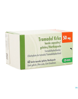 Tramadol krka 50mg caps dur blister  60 ud