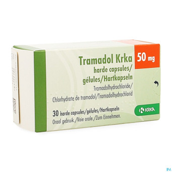 Tramadol krka 50mg caps dur blister  30 ud