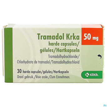 Tramadol krka 50mg caps dur blister  30 ud