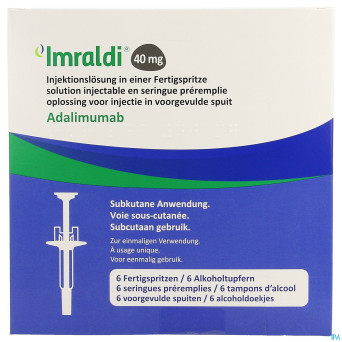 Imraldi 40mg sol inj 50mg/ml ser.preremplie  6