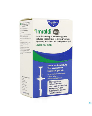 Imraldi 40mg sol inj 50mg/ml ser.preremplie  2