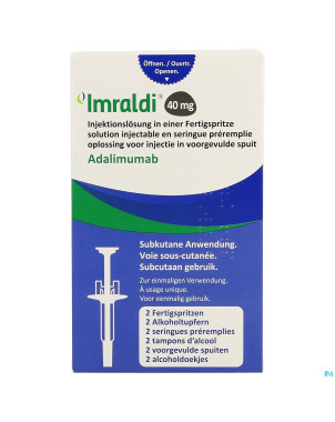 Imraldi 40mg sol inj 50mg/ml ser.preremplie  2