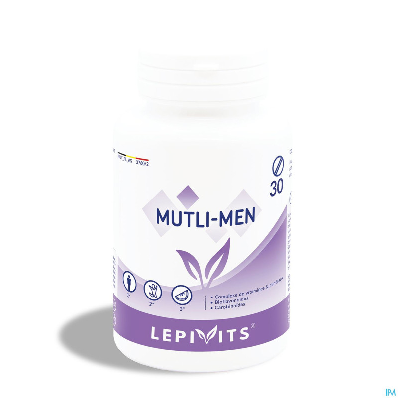 Lepivits multi men activ potcomp 30