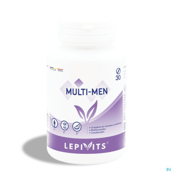 Lepivits multi men activ potcomp 30