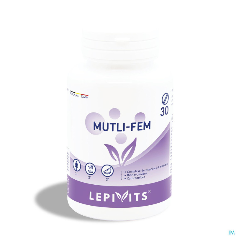 Lepivits multi fem active    pot comp 30