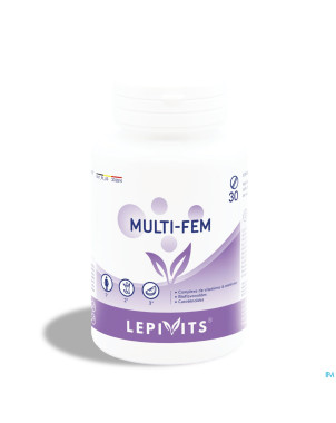 Lepivits multi fem active    pot comp 30