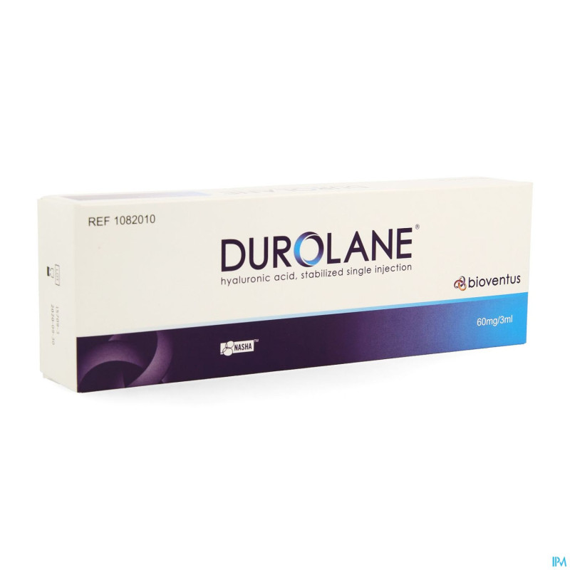 Durolane 60mg/3ml sols inje seringue preremp.  1