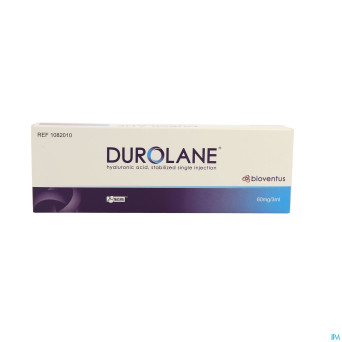 Durolane 60mg/3ml sols inje seringue preremp.  1