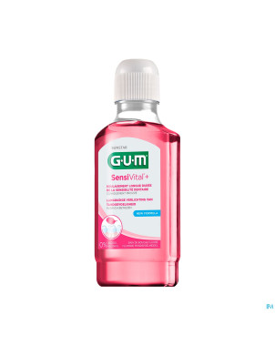 Gum sensivital + bain bouche fluore 300ml    6081