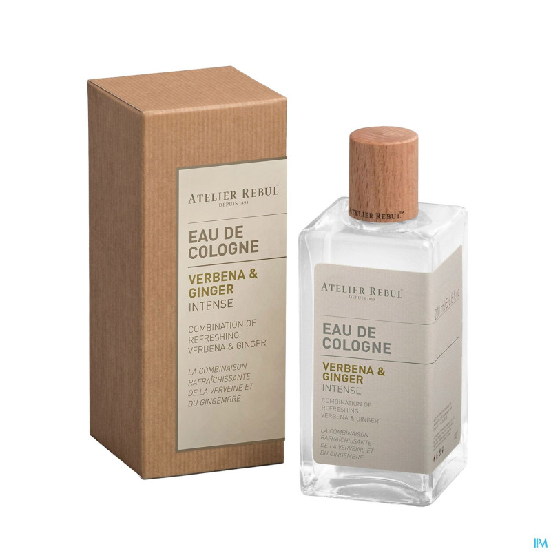 Atelier rebul edc verveine-gingembre intense 200ml