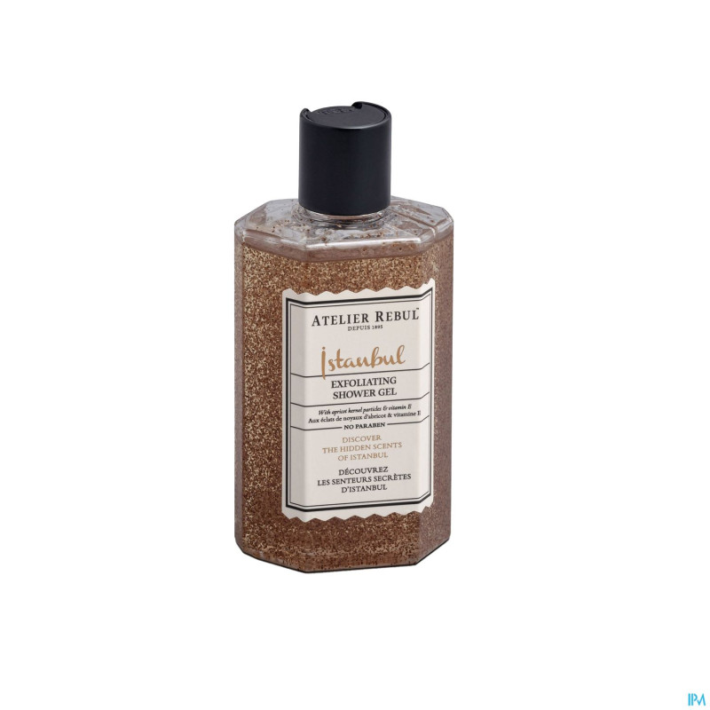 Atelier rebul istanbul gel douche exfoliant 250ml