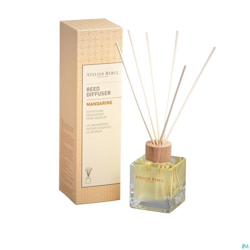Atelier rebul batonnets parfumes mandarine 120ml