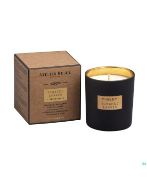 Atelier rebul bougie parfumee tobacco leaves 210g