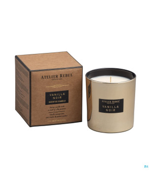 Atelier rebul bougie parfumee vanilla noir 210g