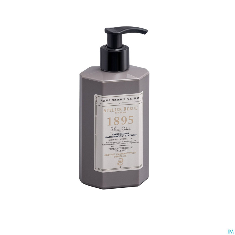 Atelier rebul 1895 lotion nouris.mains-corps 250ml