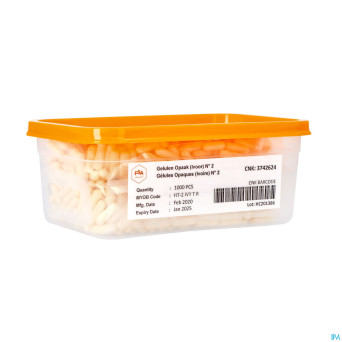 Gelules opaques 2 1000 magis