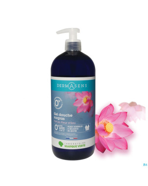 Marque v dermasens gel douche surgras fleur eau 1l