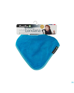 Bavoir bandana adultes bleu