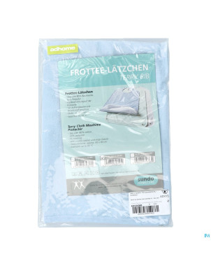 Bavoir eponge xl bleu clair