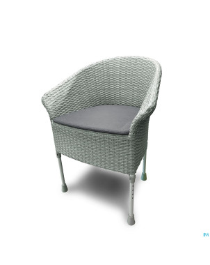 Chaise percee luxe blanche walton