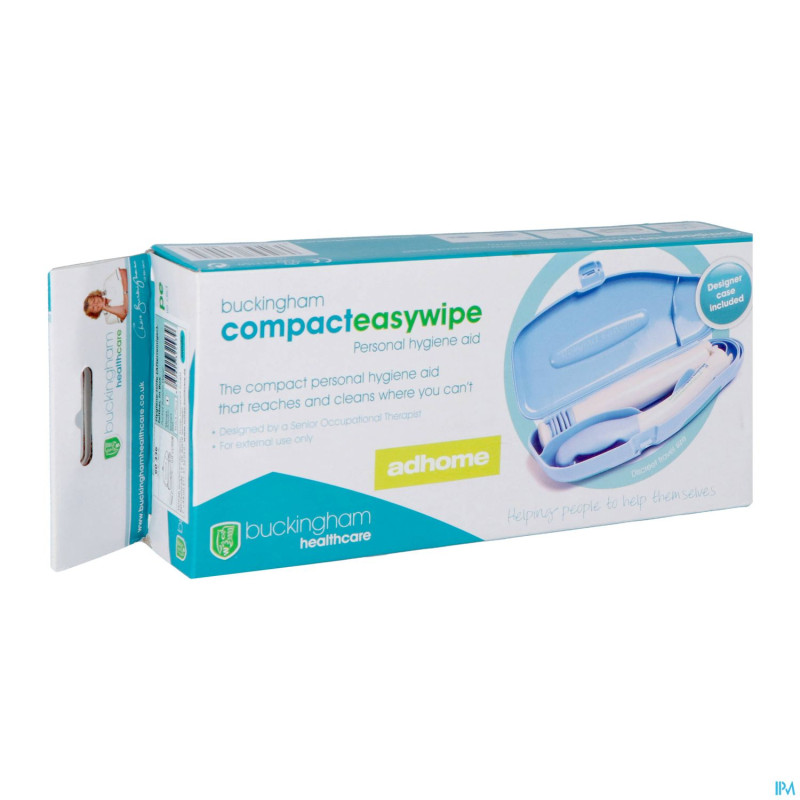 Aide toilette intime pliable buckingham easywipe