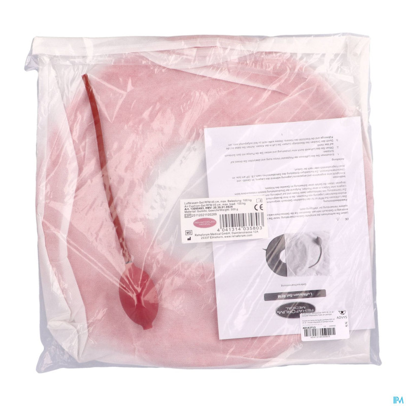 Coussin bouee gonflable 45cm + housse&pompe rfm