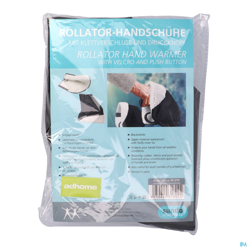 Chauffe-mains rollateur