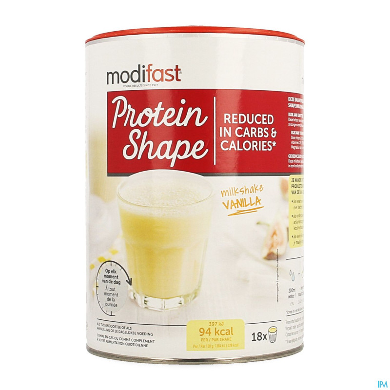 Modifast protein shape milksh.van.540g cfr.2901841