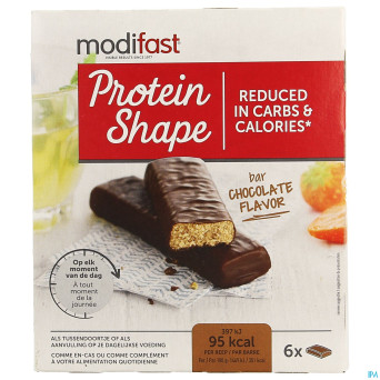 Modifast protein shape bar.choc. 6x27g cfr.2901866