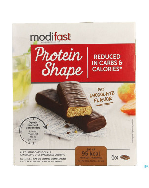 Modifast protein shape bar.choc. 6x27g cfr.2901866