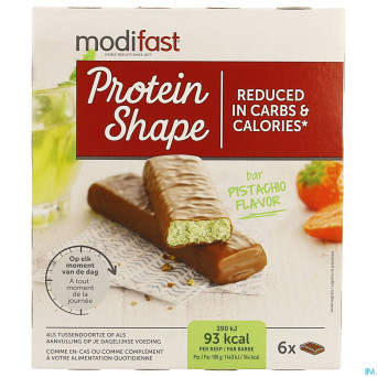 Modifast protein shape bar ch.pis.6x27g cfr2709640