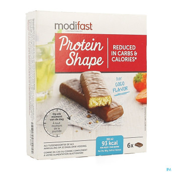Modifast prot.shape bar ch.noix c.6x27g cfr2709632