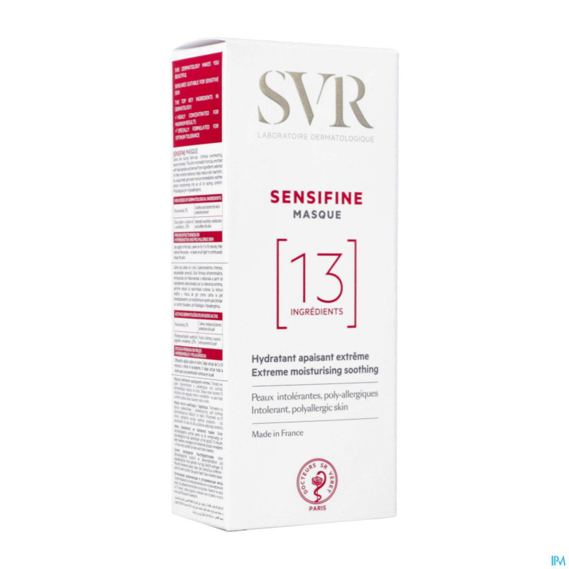 Svr sensifine masque gel tube  50ml