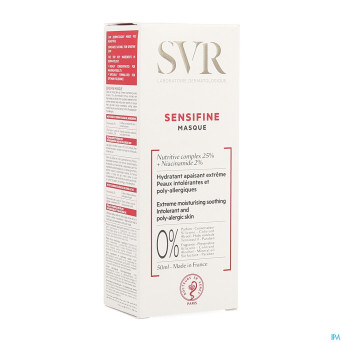 Svr sensifine masque gel tube  50ml