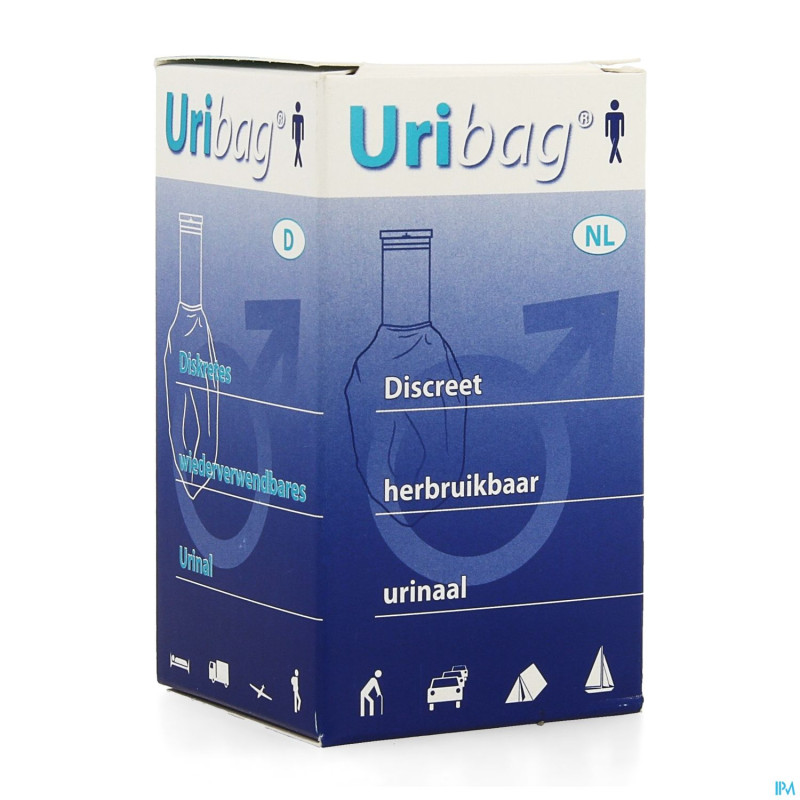Uribag m sac urinoir hommes