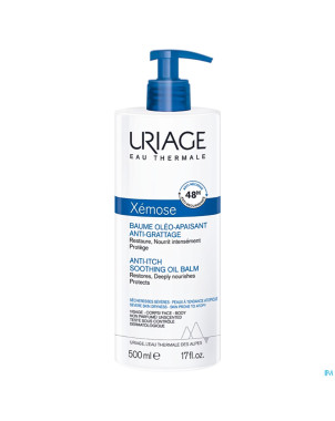 Uriage xemose baume oleo apaisant a/grattage 500ml