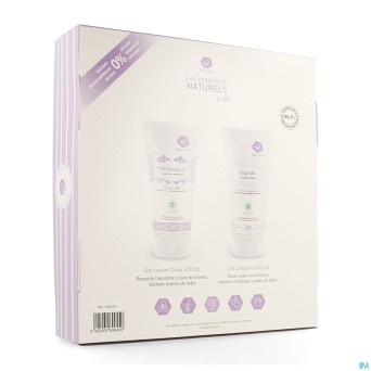 Babee nature coffret naissance lait 200ml+gel200ml